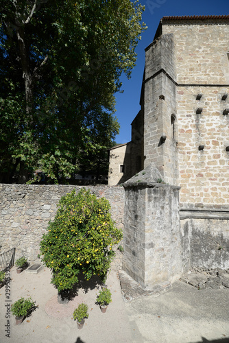 Fototapeta Naklejka Na Ścianę i Meble -  Cuacos de Yuste, Extremadura, Spain. Carlos V stone monastery