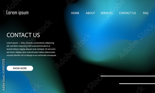 UI design home page