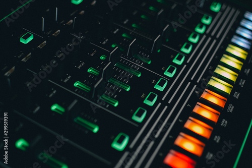 close up drum machine controller
