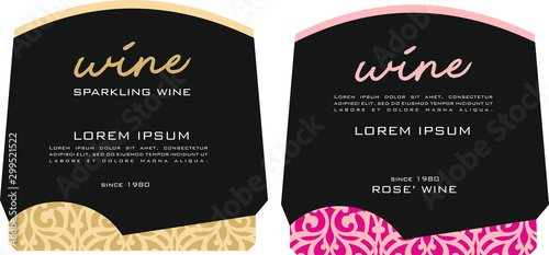 VINI SPUMANTI WINE LABEL