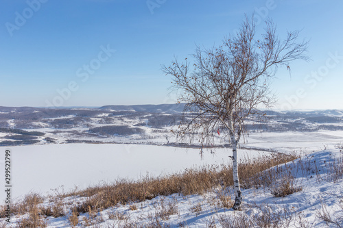 The view from the mountain Austau, South Ural, Bashkortostan, Russia © Anton Buymov