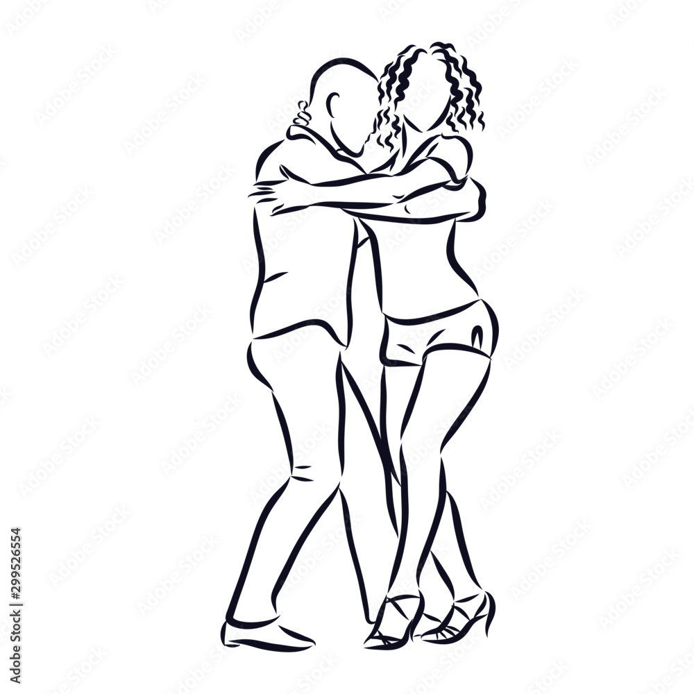 Sketch dancers bachata Sketch dancers bachata