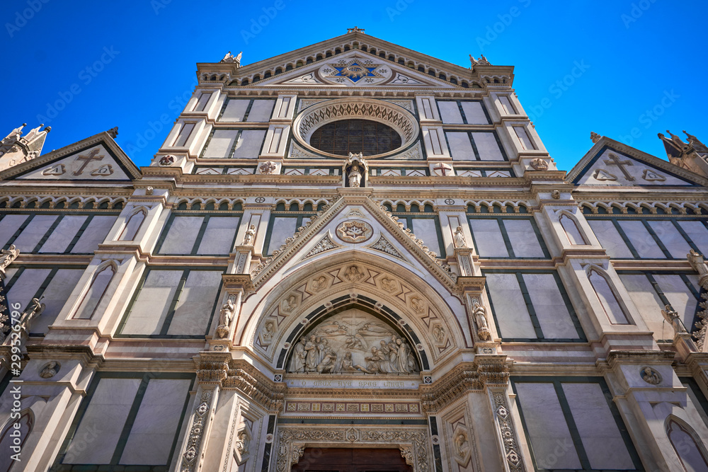 Basilica of Santa Croce Florence Italy