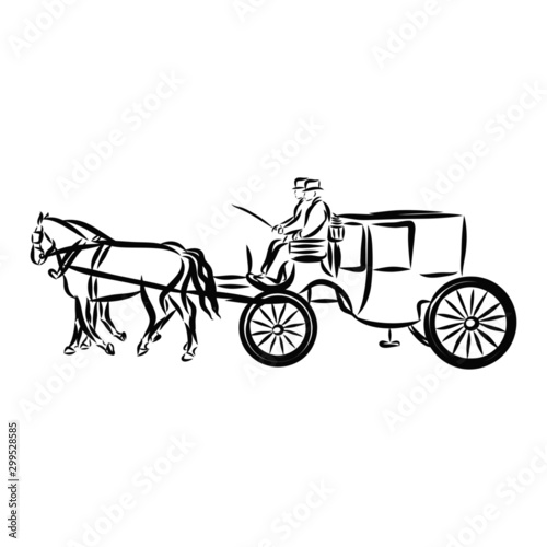 horse and carriage