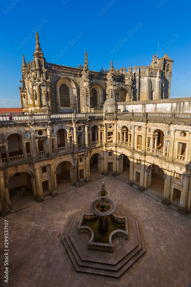 Knights of the Templar (Convents of Christ) castle - Tomar Portugal
