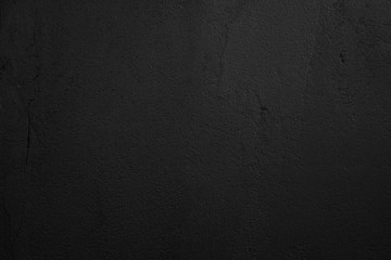 Black wall texture rough background dark . concrete floor or old grunge background with black