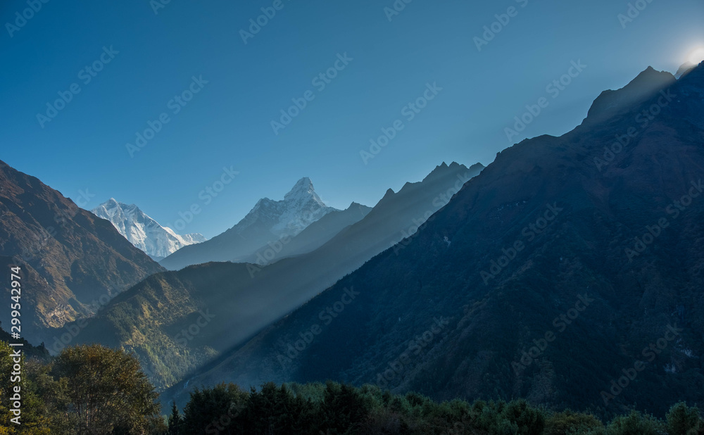 Mountain in Nepal 