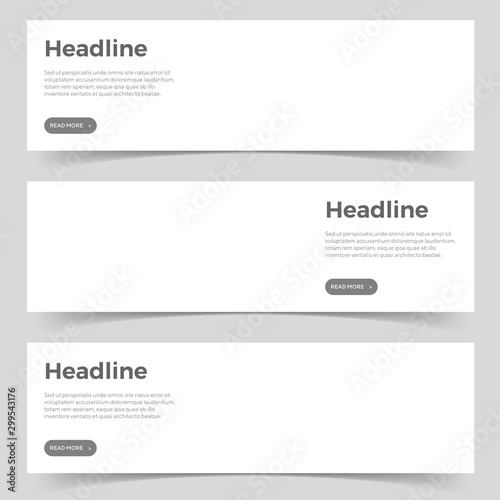 Horizontal Mockup Banners