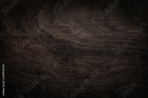 Black wood texture background coming from natural tree. Abstract dark wooden panel with beautiful patterns.Background for interior design. 