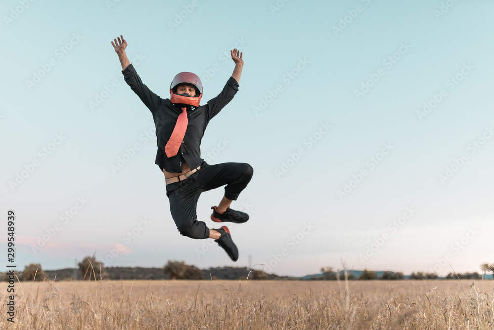 business executive man in black suit and red tie business executive man in black suit and red tie