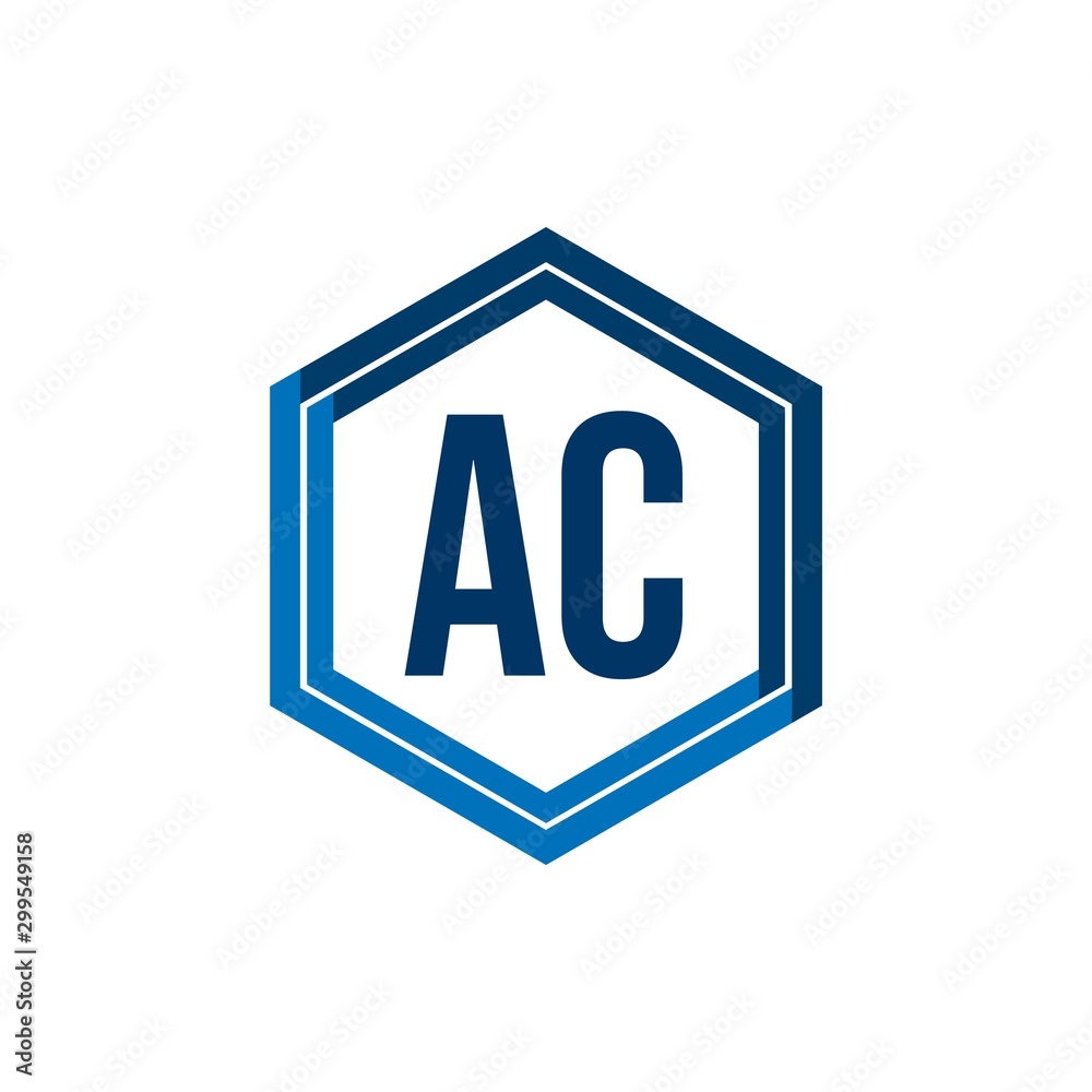 Initial Letter Logo AC Template Vector Design Initial Letter Logo AC Template Vector Design
