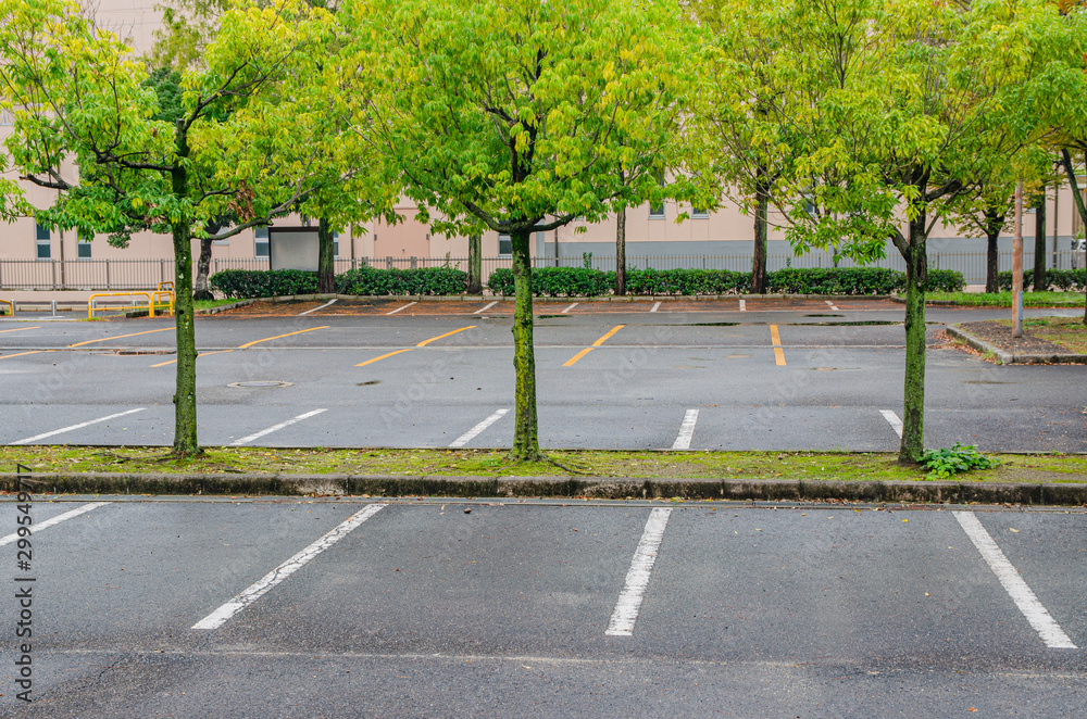 Fototapeta premium 駐車場