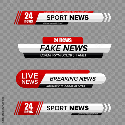 Tv news bar