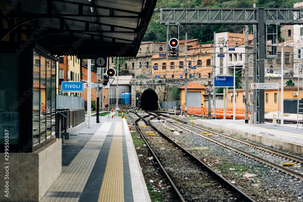 Train station in italy Train station in italy