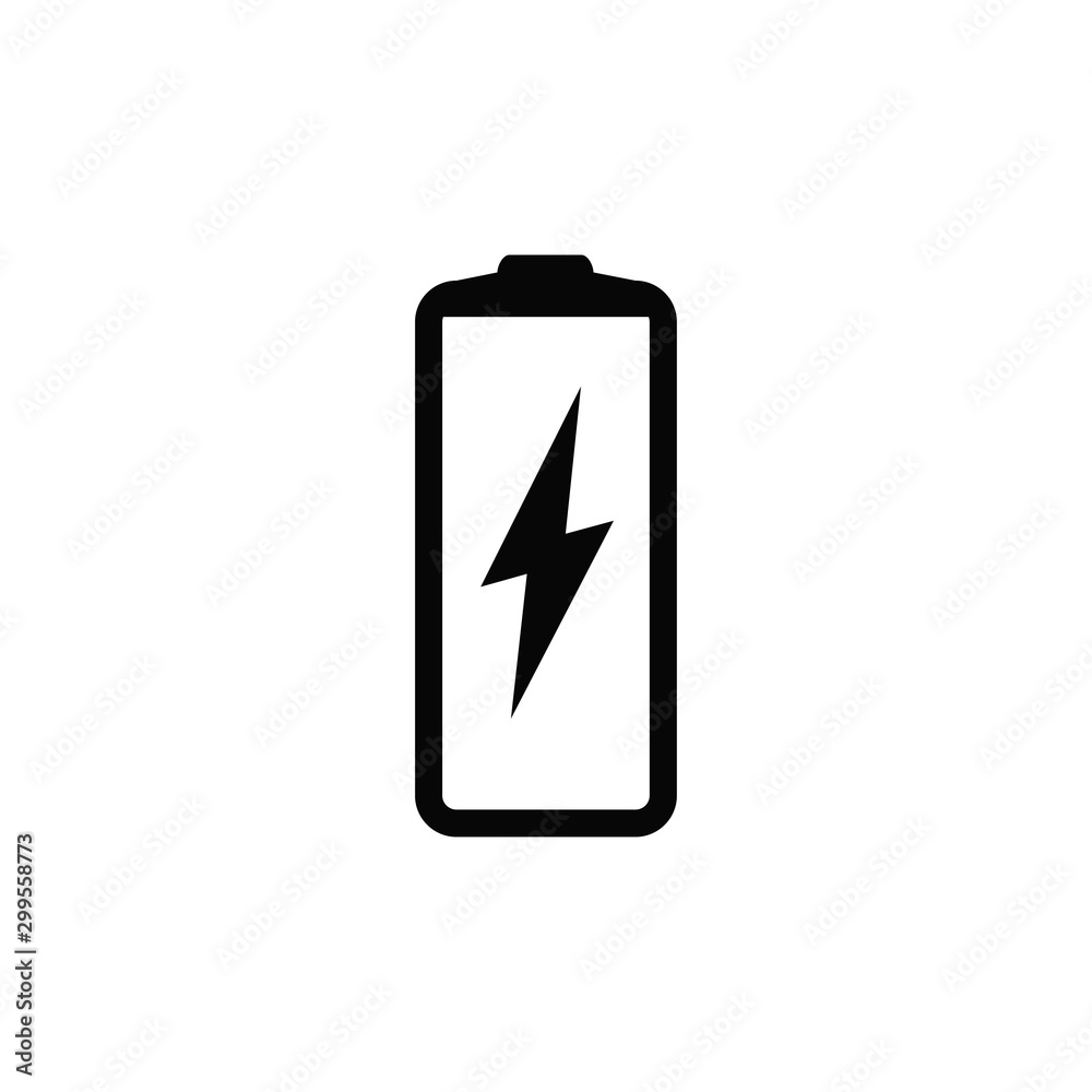 battery charger icon vector logo battery charger icon vector logo