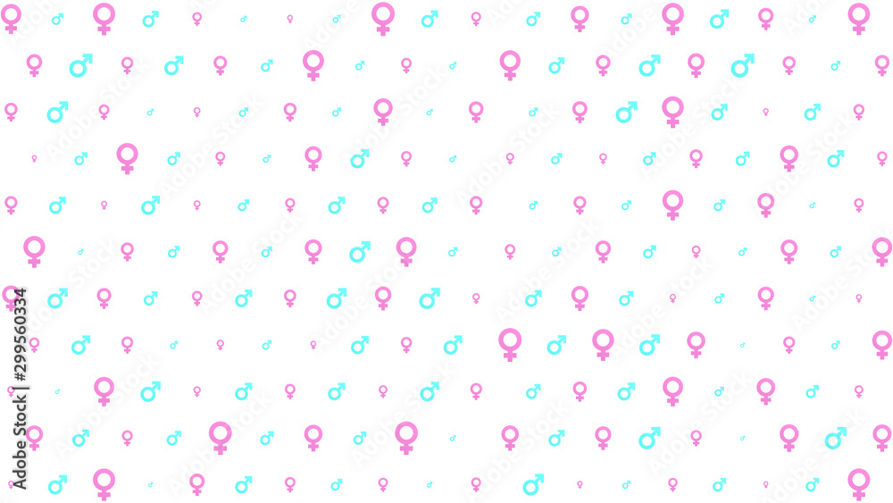 Gender symbol on white background, can use for design, background concepr, vector. Gender symbol on white background, can use for design, background concepr, vector.