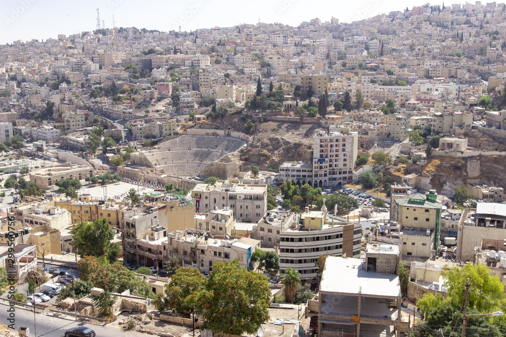 Fototapeta premium Roman Theatre of Amman Jordan