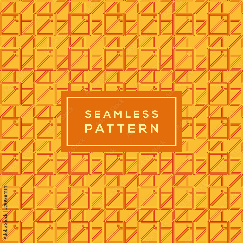 Modern Seamless Color Geometric Pattern with lines