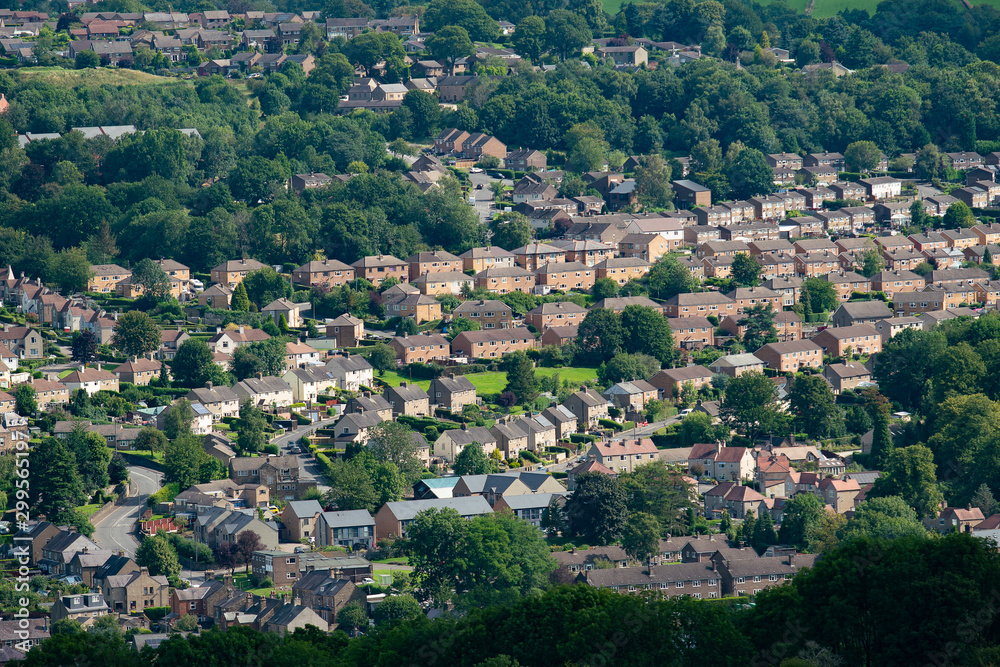 Fototapeta premium Lincoln village community in England