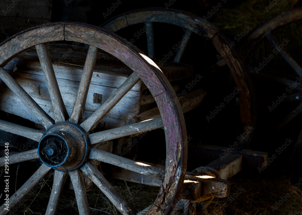 large chunk of wheel wheel