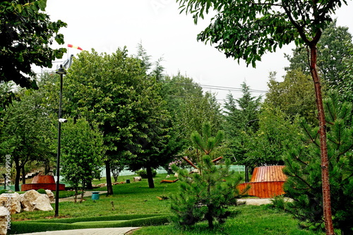 Tirana capital of Albania National Park on Daiti Mountain