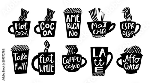 Coffee Cocoa Cappuccino Espresso quote lettering photo