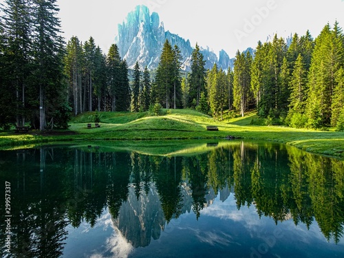 Langkofel im Spiegelbild