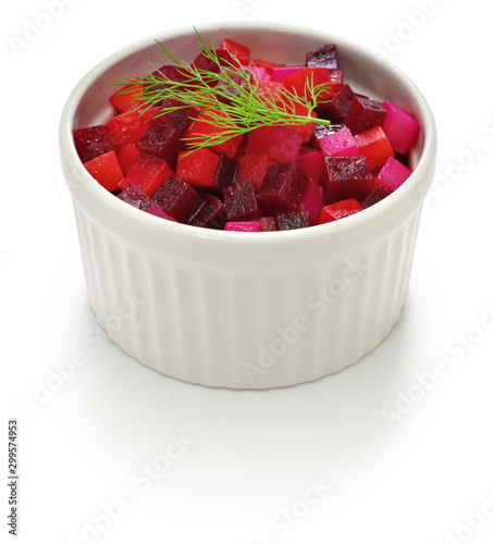 punajuurisalaatti, finnish christmas beetroot salad photo
