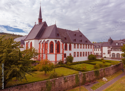 St. Nicholas Hospital - Cusanusstift monastery, Bernkastel-Kues, Mosel river, Rhineland-Palatinate, Germany, Europe photo