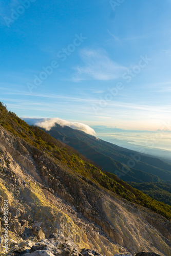 Sunrise in the mountains at Mt. Apo