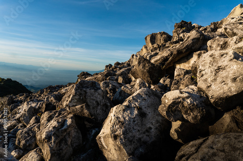 Boulders sunrise at Mt. Apo © James