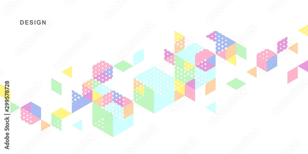 Abstract geometric technological background. Vector creative design. Abstract geometric technological background. Vector creative design.
