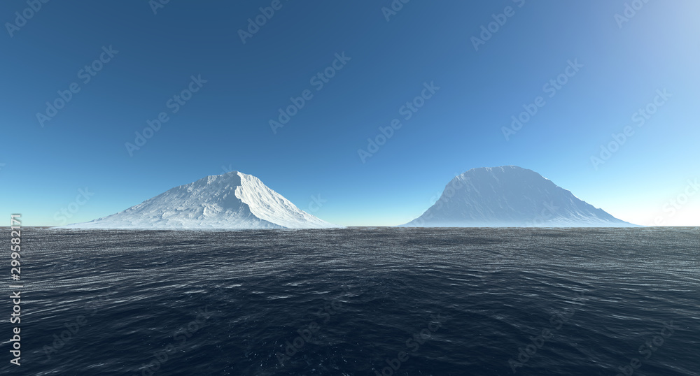 Iceberg extremely detailed and realistic high resolution 3d illustration Iceberg extremely detailed and realistic high resolution 3d illustration