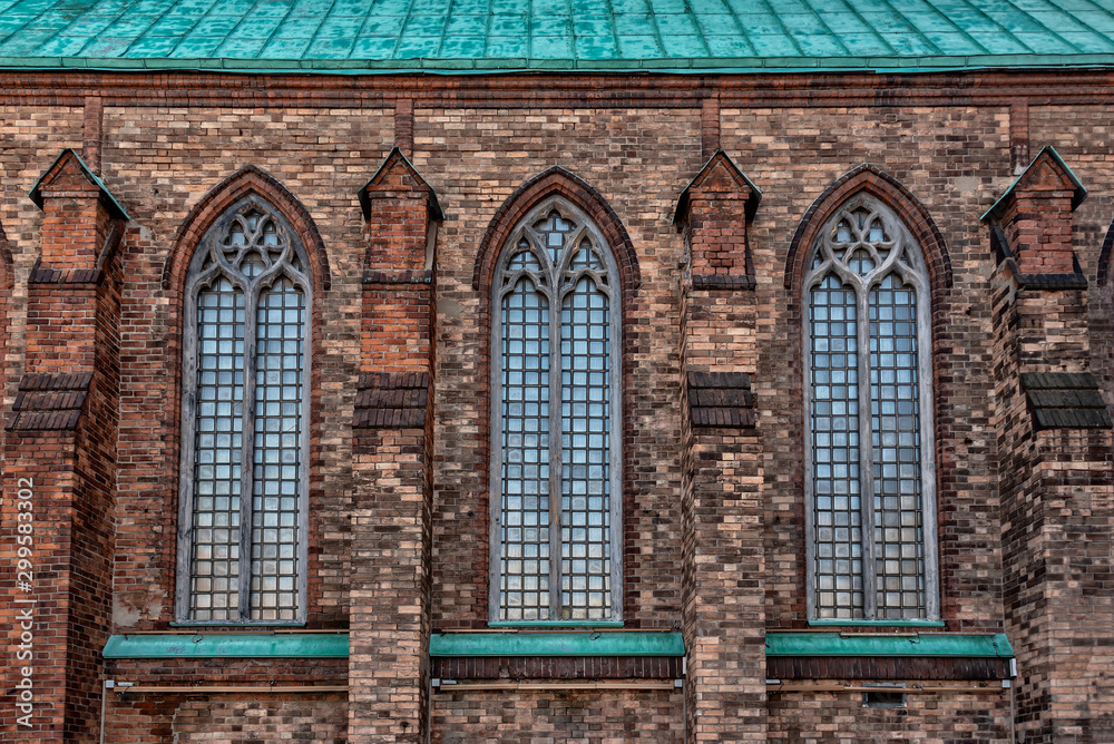 Obraz premium St. Andrew's Anglican Church in Moscow of Russia. Built in 1884