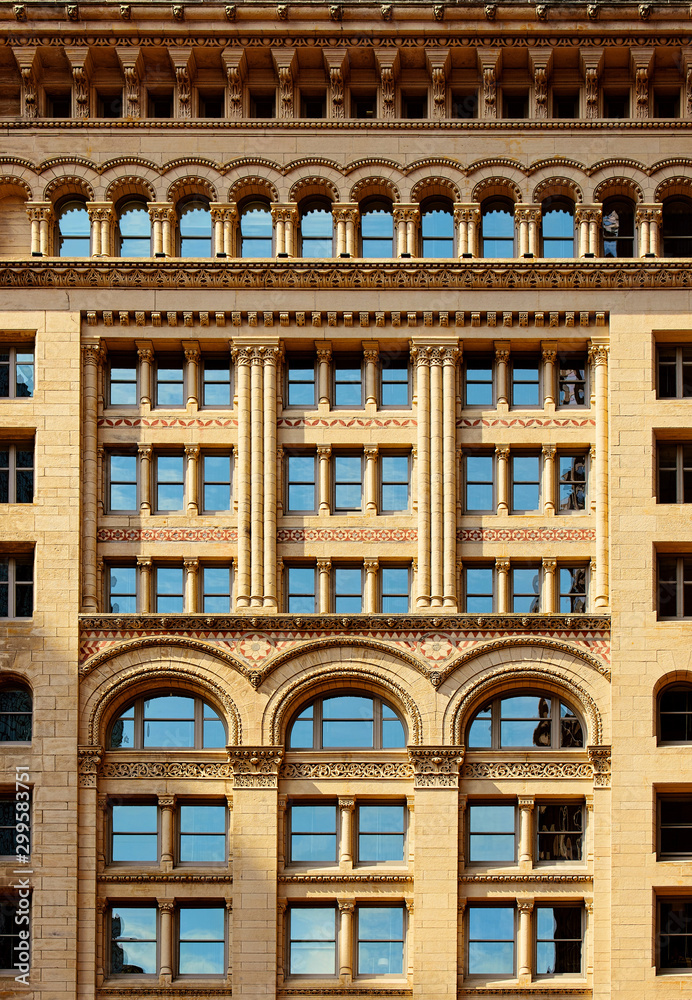 facade of a gothic building in Boston
