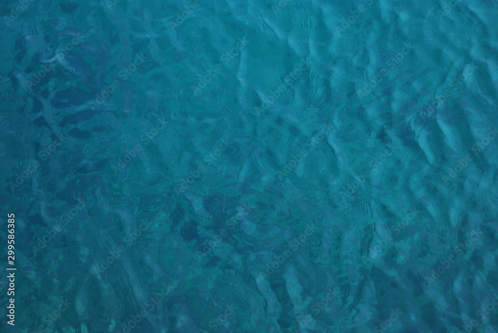 Obraz premium Blau wasser