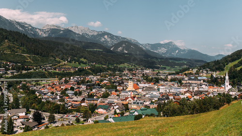 Wandern am Dachstein in der Steiermark in Österreich