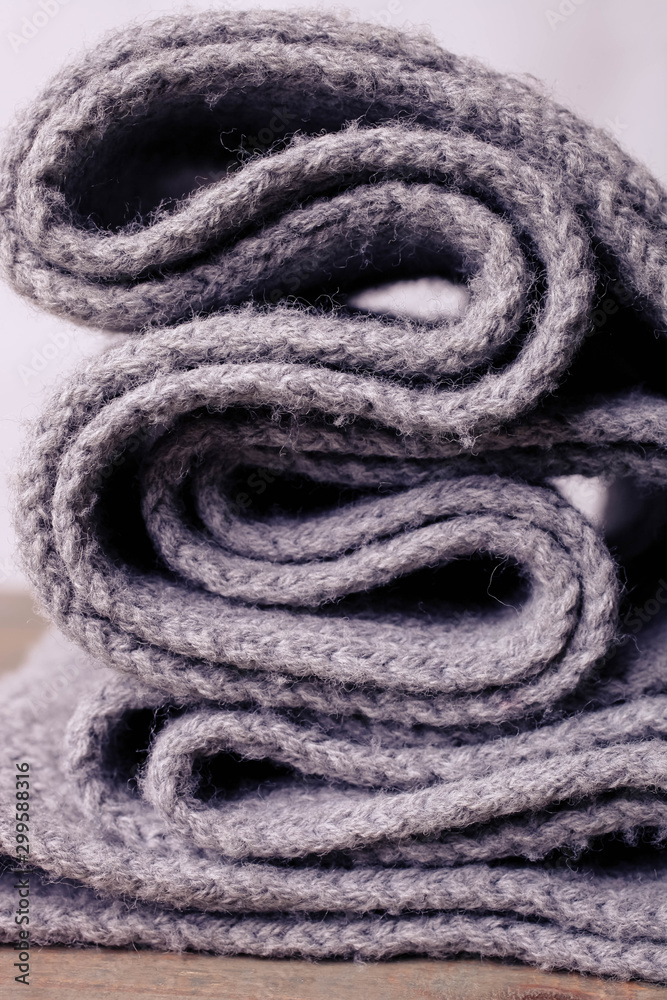 Gray scarf Gray scarf