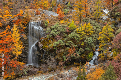 waterfall in forest