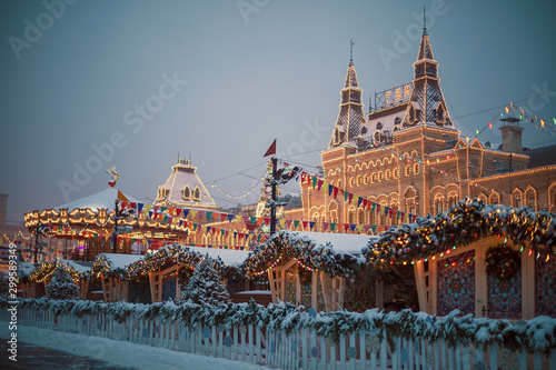 red square in moscow russia