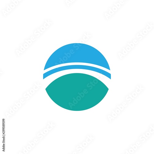 bridge Logo Template vector icon illustration design