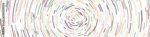 Colorful Universe Circular Distribution Computational Generative Art background illustration