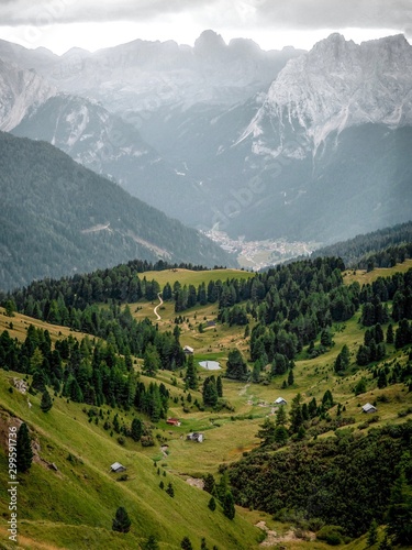 dolomies italy scenic views 