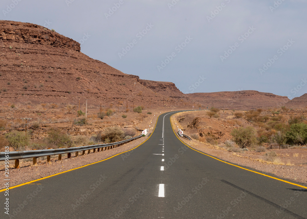 road in Namibia road in Namibia
