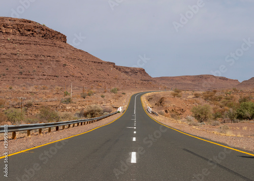 road in Namibia