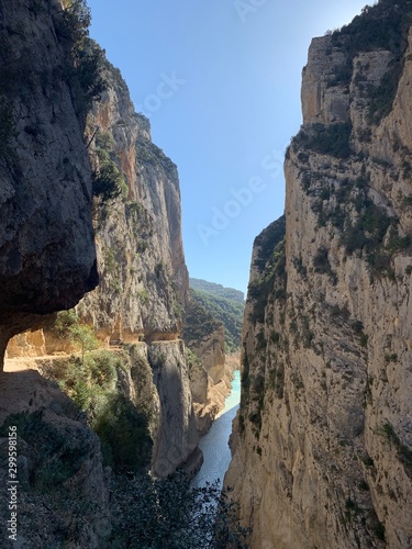 Desfiladero del Congost de Montrebei (Lleida) Catalonia - España