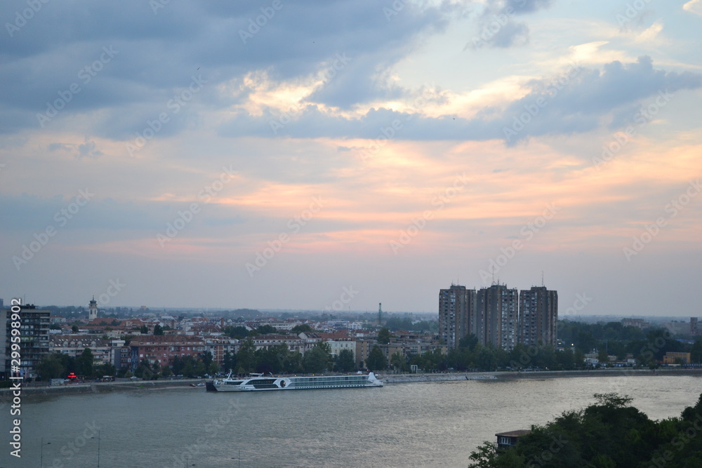 Novi Sad view from fortress Petrovaradin 2