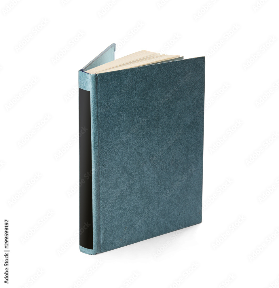 Book with blank cover on white background Book with blank cover on white background