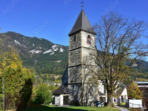 church Saint Jakobus in Payerbach in Austria © gallas