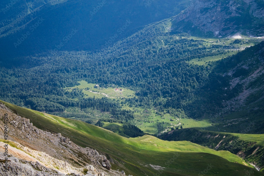 Obraz premium кавказские горы